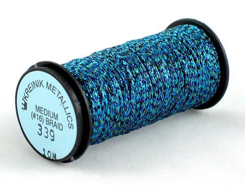 Kreinik Medium Braid #16 - 339 Tropical Teal