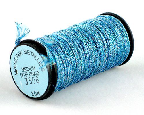 Kreinik Medium Braid #16 - 3506 Blue Samba