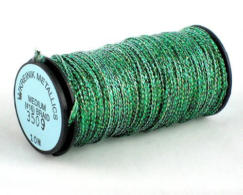 Kreinik Medium Braid #16 - 3509 Cha Cha Verde