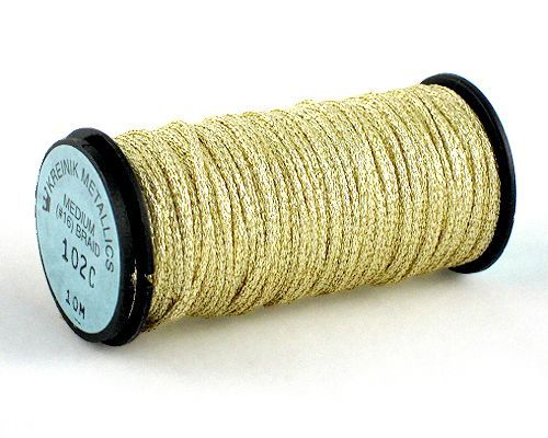 Kreinik Medium Braid #16 - 102C Vatican Gold Cord