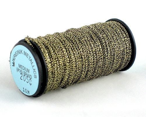 Kreinik Medium Braid #16 - 205C Antique Gold Cord