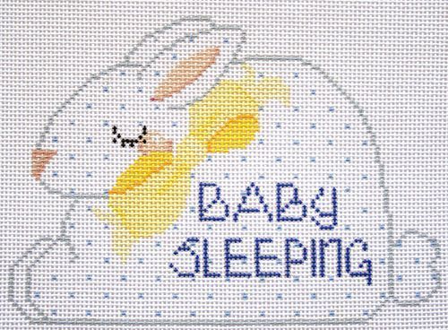 Bunny Shaped Baby Sleeping