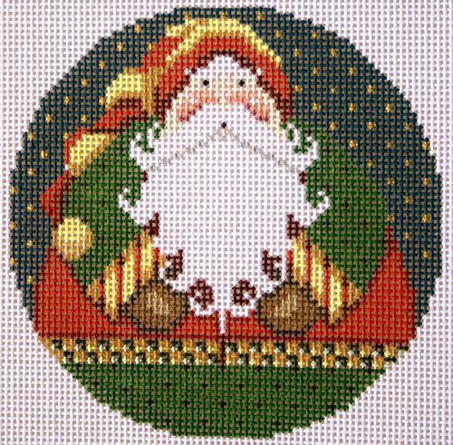 Needle Deeva Santa Needlepoint Canvas