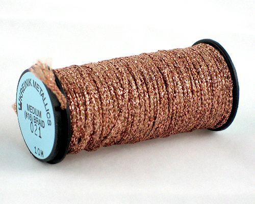 Kreinik Medium Braid #16 - 021 Copper