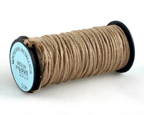 Kreinik Medium Braid #16 - 5550 Nutmeg