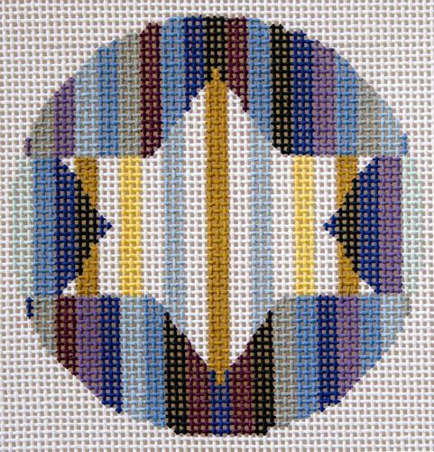 Lee's Needle Arts Star w/ Stripes Needlepoint Canvas