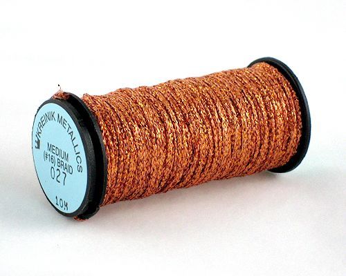 Kreinik Medium Braid #16 - 027 Orange