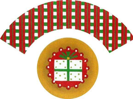 Melissa Shirley Designs Gift Cupcake Needlepoint Canvas