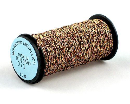 Kreinik Medium Braid #16 - 071 Misty Gold