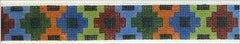 The Meredith Collection Mission Geometric Belt Needlepoint Canvas