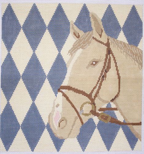 J. Child Designs Argyle Horse Needlepoint Canvas