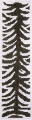 J. Child Designs Zebra bookmark Needlepoint Canvas