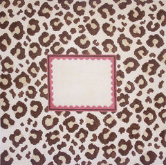 J. Child Designs Leopard Pillow Needlepoint Canvas