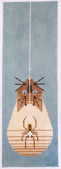 Charley Harper Along Came a Spider Needlepoint Canvas