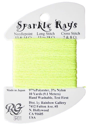 Rainbow Gallery Sparkle Rays - 01 Honey Dew