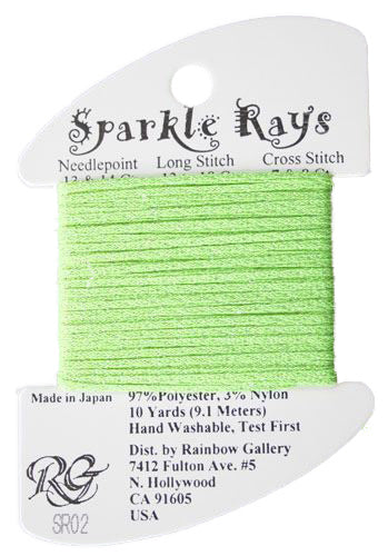 Rainbow Gallery Sparkle Rays - 02 Lime