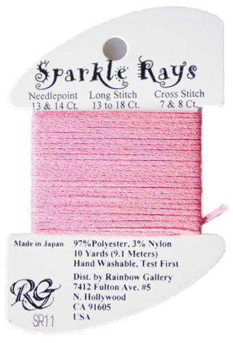 Rainbow Gallery Sparkle Rays - 11 Raspberry