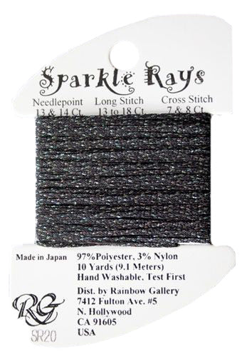 Rainbow Gallery Sparkle Rays - 20 Black