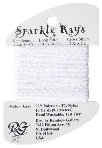 Rainbow Gallery Sparkle Rays - 21 White