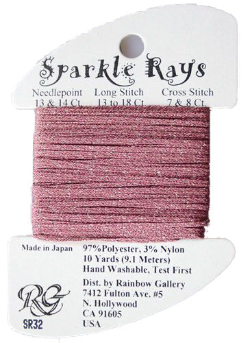 Rainbow Gallery Sparkle Rays - 32 Antique Mauve