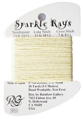 Rainbow Gallery Sparkle Rays - 50 Pale Yellow