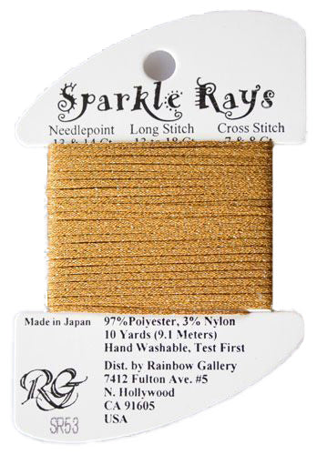 Rainbow Gallery Sparkle Rays - 53 Dark Marigold