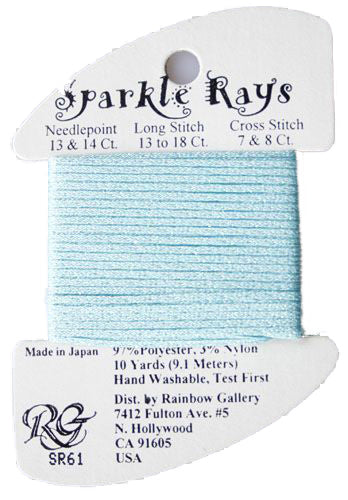 Rainbow Gallery Sparkle Rays - 61 Green Aqua