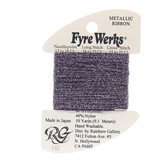 Rainbow Gallery Fyre Werks Metallic Ribbon - 43 Purple