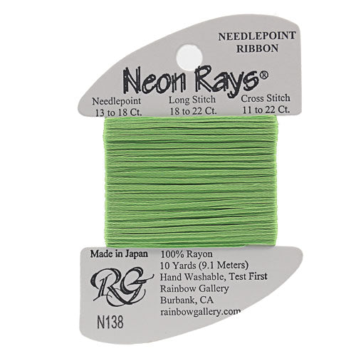 Rainbow Gallery Neon Rays - 138 Lime