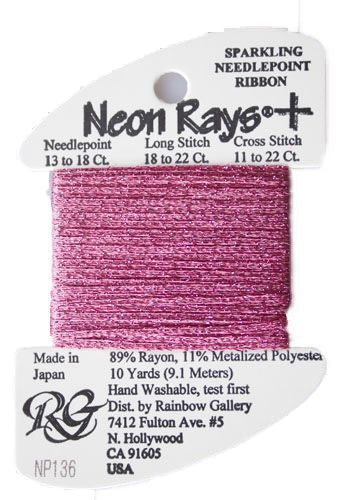 Rainbow Gallery Neon Rays Plus - 136 Dark Rose Pink