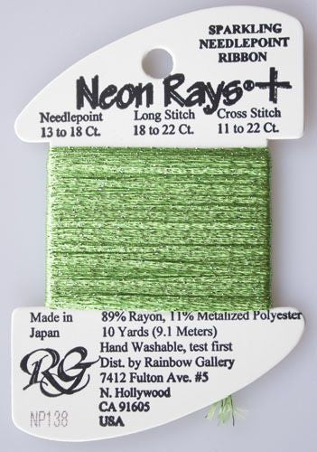 Rainbow Gallery Neon Rays Plus - 138 Lime