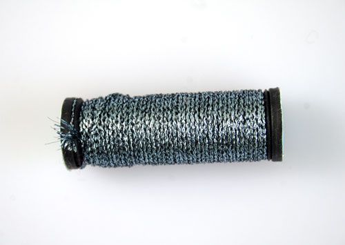 Kreinik Braid #12 - 011HL Gun Metal Hi Lustre