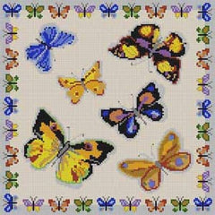 The Meredith Collection Treglown Designs Butterflies Needlepoint Canvas