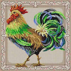 The Meredith Collection Treglown Designs Rooster Needlepoint Canvas
