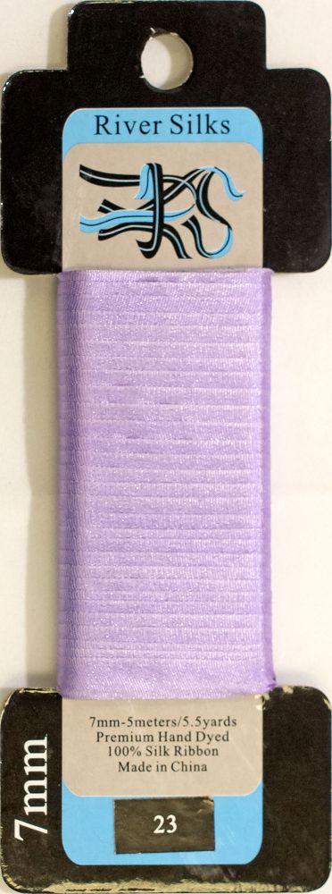 River Silks Ribbon 7mm - 023 Viola