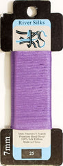 River Silks Ribbon 7mm - 025 Deep Lavender