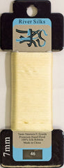 River Silks Ribbon 7mm - 046 Mellow Yellow