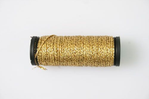 Kreinik Braid #12 - 002HL Gold Hi Lustre