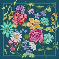 The Meredith Collection Treglown Designs Spring Flowers Needlepoint Canvas