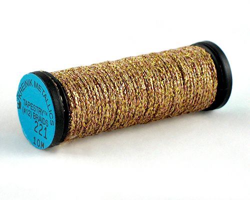 Kreinik Braid #12 - 221 Antique Gold