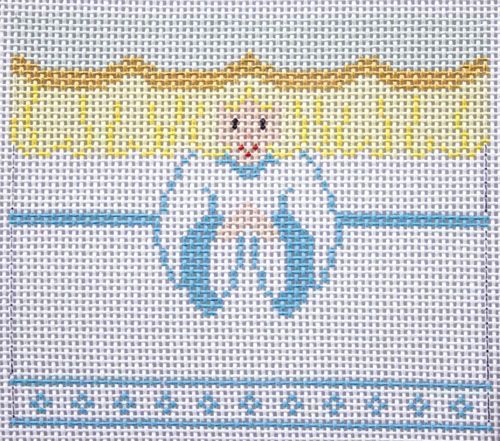 The Collection Designs Angel Roll Up Needlepoint Canvas