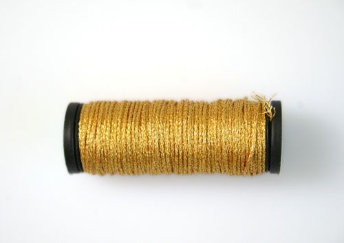 Kreinik Braid #12 - 321J Dark Japan Gold