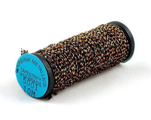 Kreinik Braid #12 - 5001 Brass Key