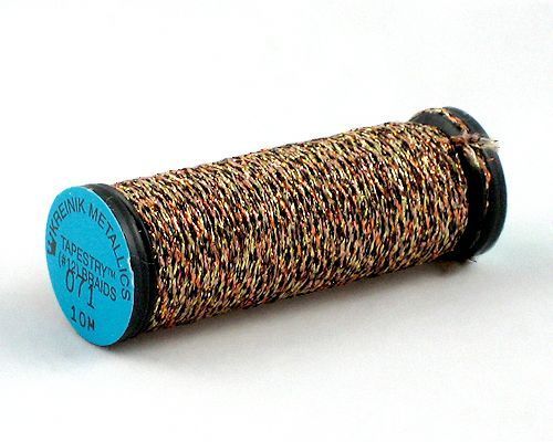 Kreinik Braid #12 - 071 Misty Gold