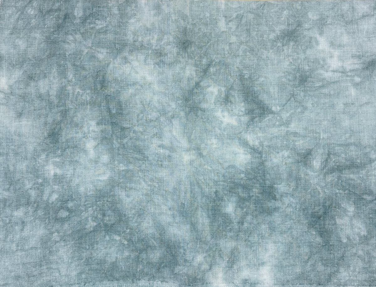 Finishing: 32 ct Linen Cross Stitch Fabric by Lapin Loops - Old Man's Beard