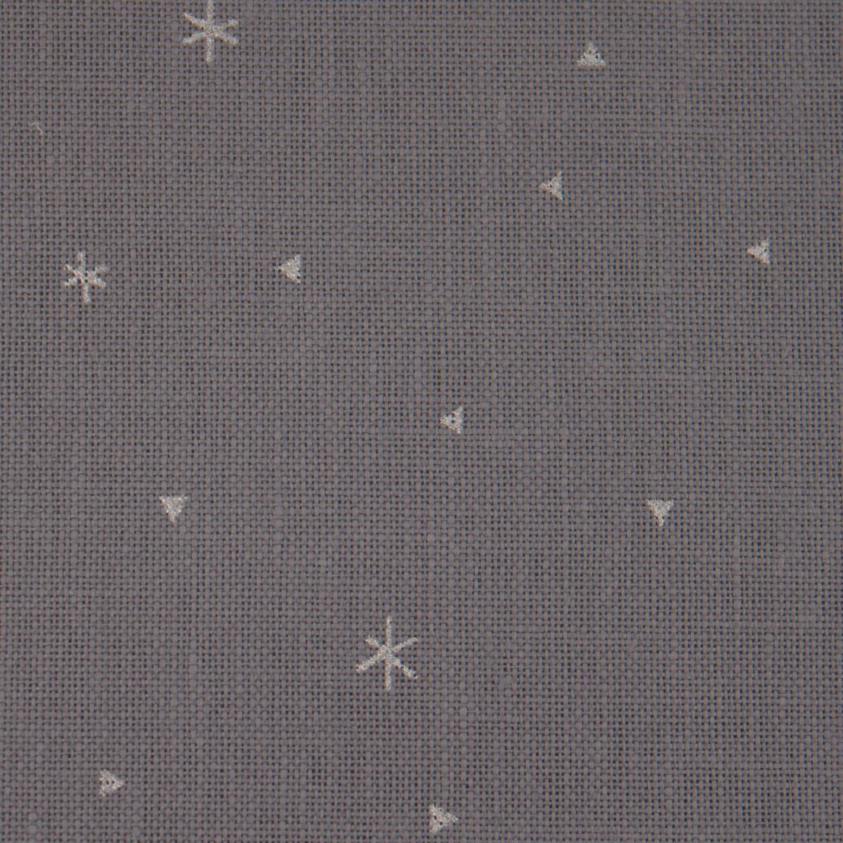 32 ct Belfast Linen Cross Stitch Fabric by Zweigart - Sparkle Grey with Silver