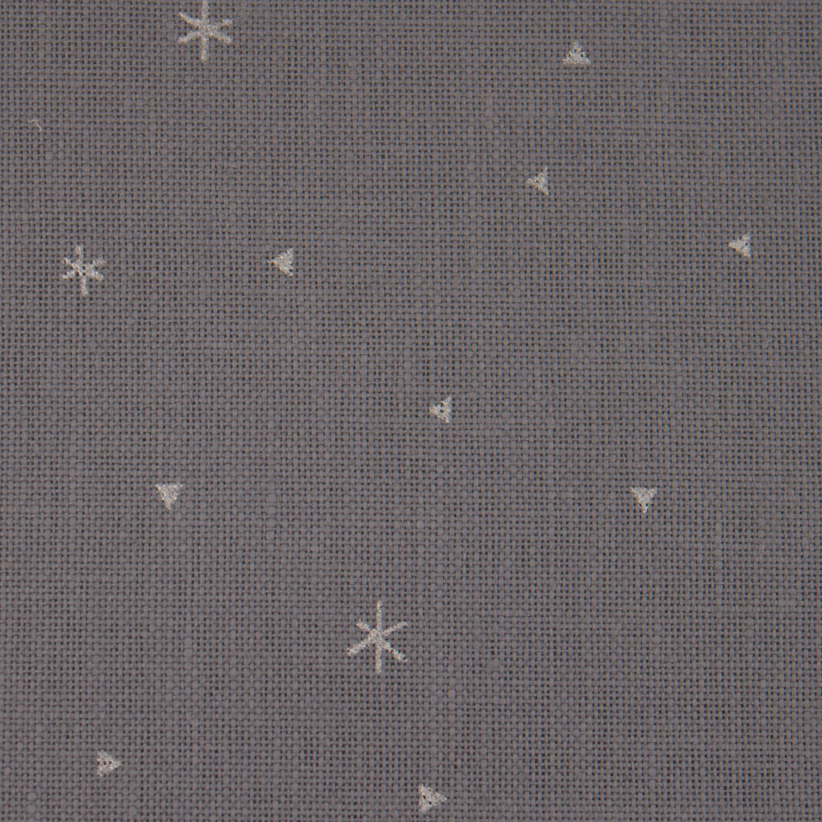 Finishing: 32 ct Belfast Linen Cross Stitch Fabric by Zweigart - Sparkle Grey with Silver