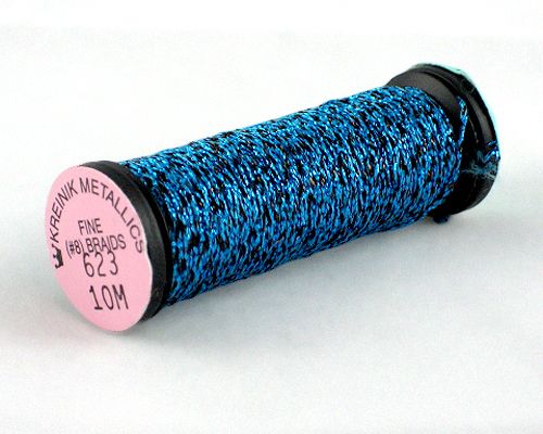 Kreinik Fine Braid #8 - 623 Twilight Blue