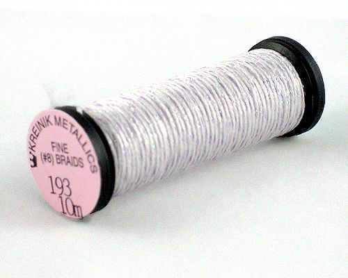 Kreinik Fine Braid #8 - 193 Pale Mauve