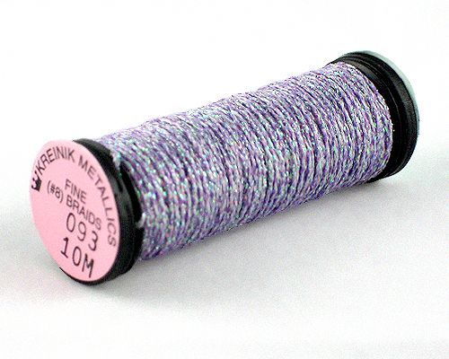 Kreinik Fine Braid #8 - 093 Star Mauve